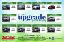 Get ready to upgrade your ride this spring with Zappone