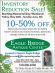 Eagle Bridge Antique Center Inventory Reduction Sale!