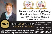 Thank You For Voting Realty One Group Best Of The Lakes Region