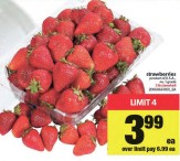 Strawberries product of U.S.A. no. 1 grade 2 lb clamshell