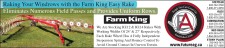Raking Your Windows with the Farm King Easy Rake