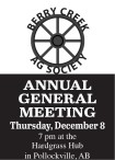 Berry Creek AG Society Annual General Meeting