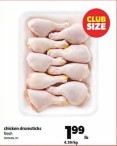 CLUB SIZE chicken drumsticks