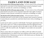 FARM LAND FOR SALE