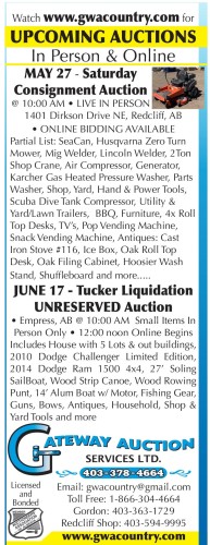 Gateway Auction Services UPCOMING AUCTIONS