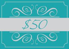 A Studio H Artist Group Gift Card for $50