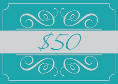 A Studio H Artist Group Gift Card for $50